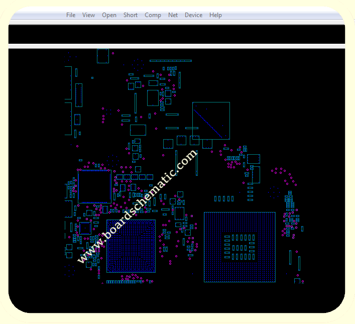 Acer Aspire 4339/4739 Board view_ZQH